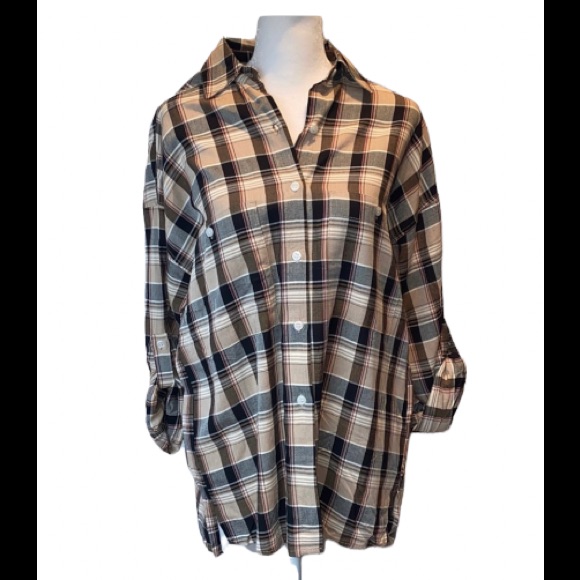 Max Studio Button Down Blouse